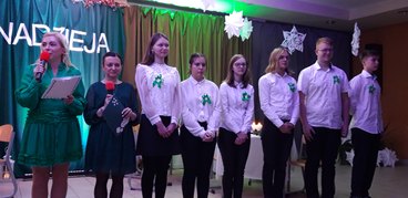 Ukraińsko - polski wieczór poezji w Zespole szkół nr 2 w Wieluniu